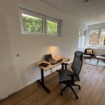Möblierte Wohnung auf Zeit nahe Köln – Arbeitsbereich, Home Office und Wohnzimmer Apartment in Refrath